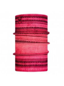 Buff Reversible Polar Tubular Kadri Fuchsia